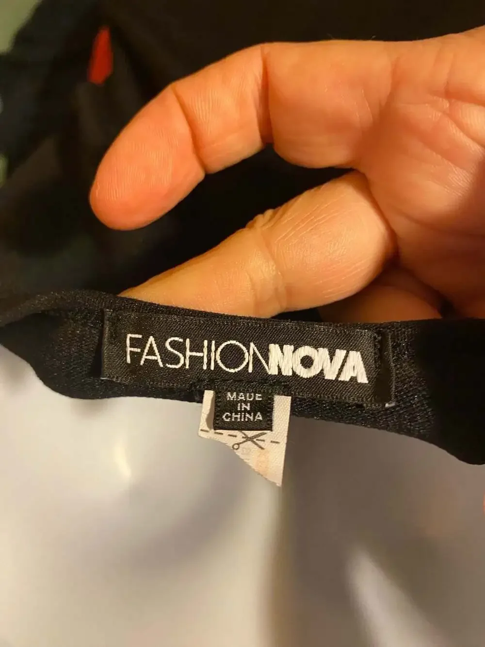 Fashion Nova Black Ribbed O-Ring Cutout Mini Dress